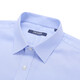 YOUNGOR shirt men's summer young men's business casual short-sleeved shirt GSDP16387HJA gray blue 41