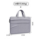 BUBM laptop bag men's 14-inch Apple Lenovo Huawei laptop handbag ladies official document liner bag