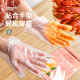 Jiapinhui Disposable Gloves 600 Pack Protective Isolation Gloves Kitchen Food Catering Housework Cleaning Gloves HN-1917