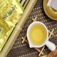 Yumai noreste gongzhuling yumai bufanda de maíz té largo té té bufanda de maíz yuzhu dinero de regalo de hojas de sauce