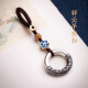 Leledi car pendant, auspicious cloud pattern safety buckle, men's and women's pendant, jewelry pendant rope, auspicious cloud pattern key chain