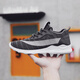 Nanjiren (Nanjiren) sports and casual shoes for men, Korean style trend, running mesh, breathable, travel, classic and lightweight 0028 gray, size 38