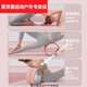 Huixian Deer Yoga Wheel Open Back Beginners Yoga Equipment Back Bend Widen and Enlarge Rolling Back Wheel Ring Pilates Ring Sky Blue Upgraded Model-Wide and Enlarge 32*19