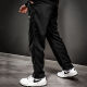 耐克（NIKE）运动裤男裤2025夏季新款梭织透气长裤健身裤休闲裤平口裤 梭织速干直筒DM6627-010黑色 2XL 推荐180-190斤