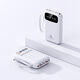 AIYU est livré avec une banc d'alimentation à 4 lignes de 5000 mA de charge rapide compact et adapté à Apple Android Xiaomi Huawei Vivoppo Mobile Phone [avec propre câble fumé pourpre] Accélération de charge haut de gamme 3888 5000 mA