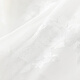 范思蓝恩白色绣花刺绣连衣裙女夏季2024新款茶歇法式仙女裙12397 白色 M