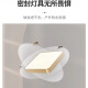 禾灵全铜户外吸顶灯别墅入户门门前灯过道阳台防水家用防虫方形露台灯 X3893/大号60cm/三色可调
