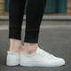 Wangzhibu Canvas Schuhe Herren 2025 Frühling und Herbst Neue Freizeitschuhe Herren koreanische Version VERSATILE FOLIG COLOR TOOD SHOUS Flat-LOLED-Schnüre-up White Schuhe 1712 White 41