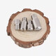 Icenn 304 stainless steel single-width cylindrical pin grooved positioning pin pin GB831 headless step screw 4*6*M3*4[4 pieces]