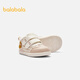 Balabala baby toddler shoes, baby shoes, velvet boys' shoes, autumn and winter shoes, cute retro casual shoes 204423144112