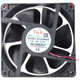 XMSJ三巨机柜 控制柜 配电箱 散热风扇 220V 12V 24V 电柜排风扇 1225 9225滚珠12V+802百叶窗+铁网