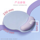 Yishi enfriamiento (exco) colorante bloqueo de color de moda protector de muñeca muñeca almohadilla de muñeca para almohadilla de muñeca de gran tamaño hembra de silicona femenina de la mano de la oficina del mouse del mouse del mouse del mouse espesado azul macho azul + púrpura 9901