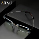 
ARNO FOCUS ON YOUR EYES reading glasses men's high definition anti-blue light titanium women's fashionable ultra-thin diamond cutting edge frameless glasses A1047 150 degrees
