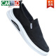 CARTELO men's shoes for summer breathable and odor-proof old Beijing cloth shoes sports casual shoes soft sole shoes thin one-foot canvas shoes A-2 black foot cover 40