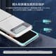 Kaicai [with inner screen film - not yellowing] suitable for Samsung folding z flip3 mobile phone case ultra-thin transparent folding screen full-inclusive anti-fall protection case Samsung z flip3 [with hydrogel film] [transparent shell - restore bare metal]