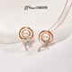 Jingrun pearl pendant small round hat 925 silver pearl pendant steamed bun shaped pearl pendant birthday gift 9-10mm