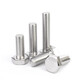 Jinchao 304 stainless steel external hexagonal screw extended screw bolt M3M4M5M6M8M10M12M14M16M20 M6*20 (10 pieces)