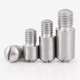 Icenn 304 stainless steel single-width cylindrical pin grooved positioning pin pin GB831 headless step screw 4*6*M3*4[4 pieces]