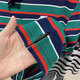 
Nike (NIKE) short-sleeved POLO shirt men's 2025 summer new striped sportswear casual lapel T-shirt business half-sleeved top FN3897-410 blue and green stripes 2XL