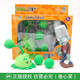 
Plant vs. Zombie toys Children's Pea Shooter Cartoon Soft Glue Figure Model Gift Box Set Zombie Doll Cabbage Pitcher + Iron Bucket Zombie + 3 Hard Bullets 686-8