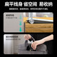 Shanze Class 7 flat network cable Engineering grade CAT7 eight-core twisted pair pure copper gold-plated 10 Gigabit high-speed shielded jumper Computer broadband home decoration finished network connection cable Class 7 shielding [flat black] 2 meters CAT-702C