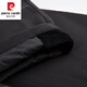 皮尔卡丹（pierre cardin）羽绒裤男外穿休闲裤冬季加厚商务男士西裤中年爸爸装保暖长裤子男 9230黑色 L