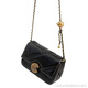 
CHASENG/KAVLON Women's Bag New Women's Bag Diamond Chain Bag Niche Shoulder Bag Versatile Crossbody Bag Chinese Valentine's Day Gift 9227 Bee Gray-Green Gift Box Pack