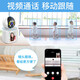 Tongyao Smart AI Home Überwachungskamera Zwei-Wege-Videoanruf in Indoor Care Mobiltelefon Remote-Dialog Wireless HD 360-Grad Panoramic No Dead Angle With Night Vision Monitor [WiFi Upgrade-Version] Zwei-Wege-Video + One-Touch-Anruf 30-Tage-Loop-Abdeckungskarte