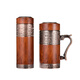 
Hantang Yixing Purple Clay Inner Bottom Insulation Cup Health Care Men and Women Baifu High-end Tea Cup for Parents and Elderly Gift Customized Mahogany Grain Baifu Straight Cup