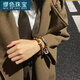 缪色（MiU Se）小红薯楼兰库克手串老型桶楼兰戈壁色库克108颗文玩 A1391-库克直切桶9*7mm  A23-208