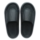 LURAD slippers men's and women's thick-soled home use summer couple indoor bathroom bath sandals and slippers black 40-41