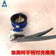 Butterfly valve 826 D71X-16 cast iron clamp type manual pipe manual switch valve DN40=1 and a half inch