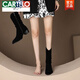 Cartelo echtes Leder Retro Speed ​​Toe Stapel Stiefel für Frauen Herbst einzeln