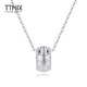TTMIX platinum pendant transfer beads pt950 women's platinum shiny necklace passepartout pendant 1.3-1.5g