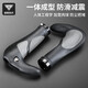 Captain Tas Mountain Bike Handlebar Cover Cow Sheep Horn Vice Handle Bike Grip Comfortable Meat Ball Anti-Slip Handle Cycling Handle Cover Accessories Sheep Horn White - Aluminum Alloy Vice Handlebar (With Tools)