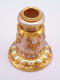 Eight auspicious painted long handle hand-turned gold wheel base painted resin rotation sutra simplified tin staff household large size 1392