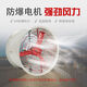 Fan 220v/380v explosion-proof explosion-proof axial flow fan industrial fire protection chemical fan ventilation exhaust 220V CBF300 louver type