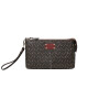 Aman clutch bag women's long zipper wallet large capacity clutch bag hand bag 8035 brown