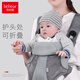 Hug Bear (BBAR) STRAP NOUVELLE-NÉ 0 à 3 mois Baby Crossbody tenant un bébé qui tient un bébé qui tient un bébé.
