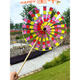 Children's Day small windmill, large sequined sunflower windmill, children's toy outdoor sports plastic colorful cartoon windmill (minimum of five