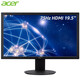 宏碁（acer） K202HQL/K222HQL 高清LED背光爱眼不闪屏家用商务办公电脑显示器 19.5英寸HDMI+VGA接口V20系列
