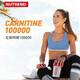 Nutrend L-carnitine 100,000 liquid liquid for men and women fitness 100,000 L-100,000 100 parts imported from Europe Orange flavor