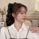 Jinhehe Bow Big Clip Women's Hairpin Back of Head Shark Clip Large 2023 Internet Celebrity New Hairpin Clip Headwear Multi-layered Bow Clip [99% Liked]