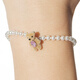 Youmu Paradise series mini flocked bear bracelet designer birthday gift for girlfriend