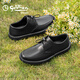 Goldlion men's shoes 25th autumn new cowhide business casual shoes free of charge commuting versatile leather shoes G508530764AAB black