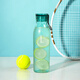 Lock Lock (Lock/Lock) Plastik Sport Eco Water Cup Simple Ins Style Sommer Tritan Fitness Männlich und weibliche Studenten begleiten die Tasse ABF756MIT Square Mint Green 750 ml
