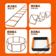 
Witton multi-function butterfly agile ladder folding jumping lattice jumping lattice hurdle children's physical training equipment soft rope ladder thin wire [6 grids 2.4 meters] + storage bag ++ teaching