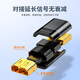 SAMZHE HDMI-Extender-Adapter Buchse auf Buchse HD-Stecker Version 2.0 HDMI-Stoßverbinder gerader Kopf Serie Extender schwarz HFD-02