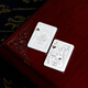 Tianxinyang pure silver 999/silver bar playing card J 10 grams can be worn