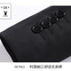 Playboy Suit Suit Men's Jacket Korean Slim Fit Groomsmen Wedding Business Casual Professional Formal Small Suit Men Two-Button Black Suit + Vest + Shirt + Gift Bag XL 175